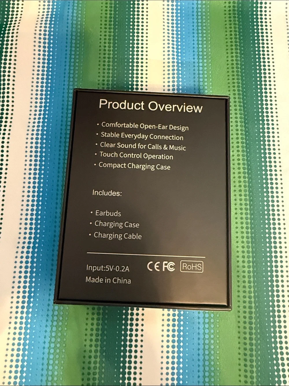 True Wireless Earbuds - Black